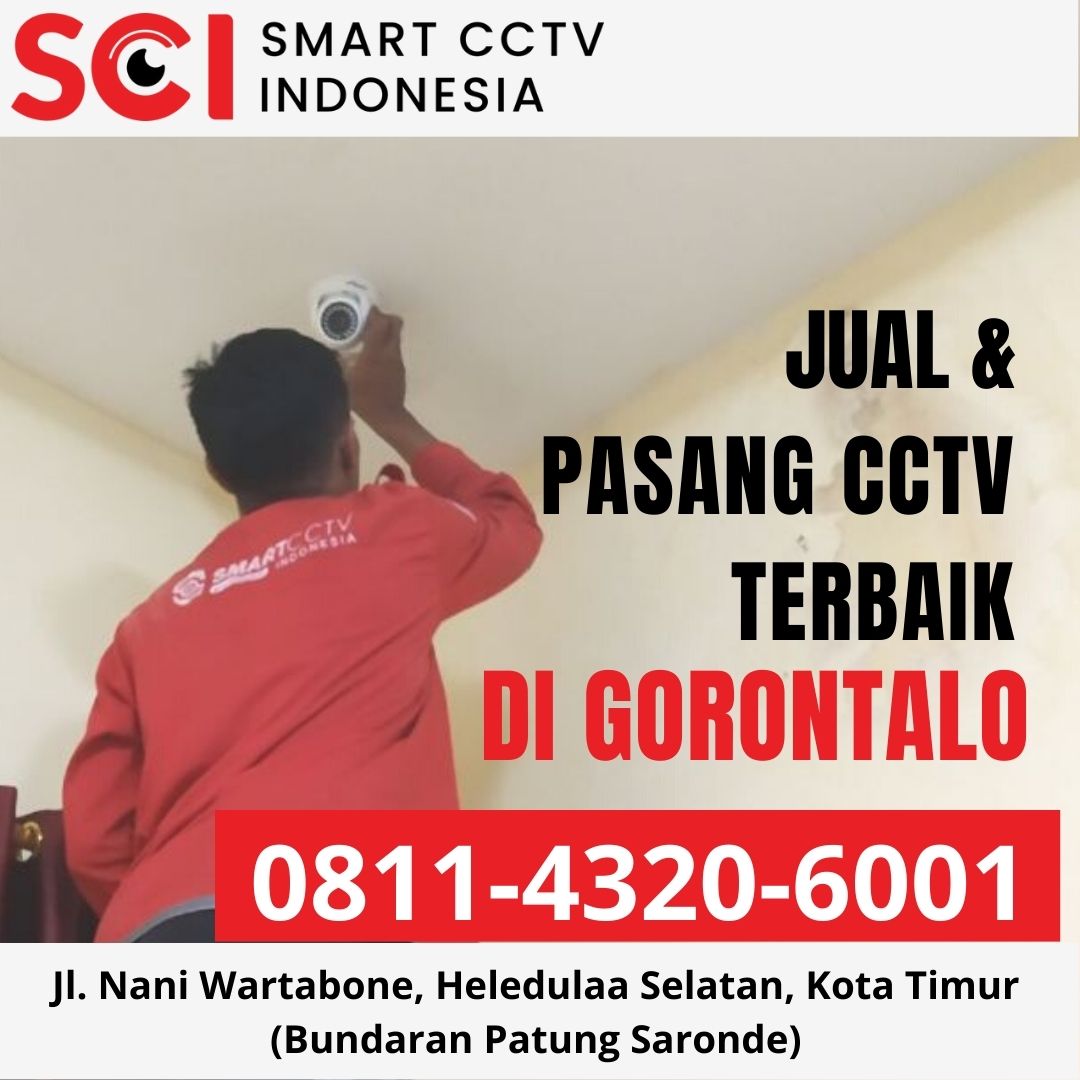 Jual dan Pasang Kamera CCTV Terbaik dan Termurah di Gorontalo