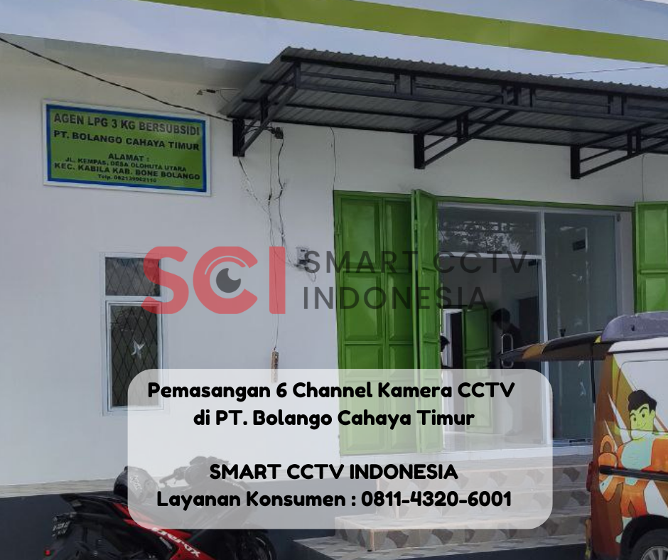 Jual dan Pasang Kamera CCTV Terbaik dan Termurah di Bone Bolango