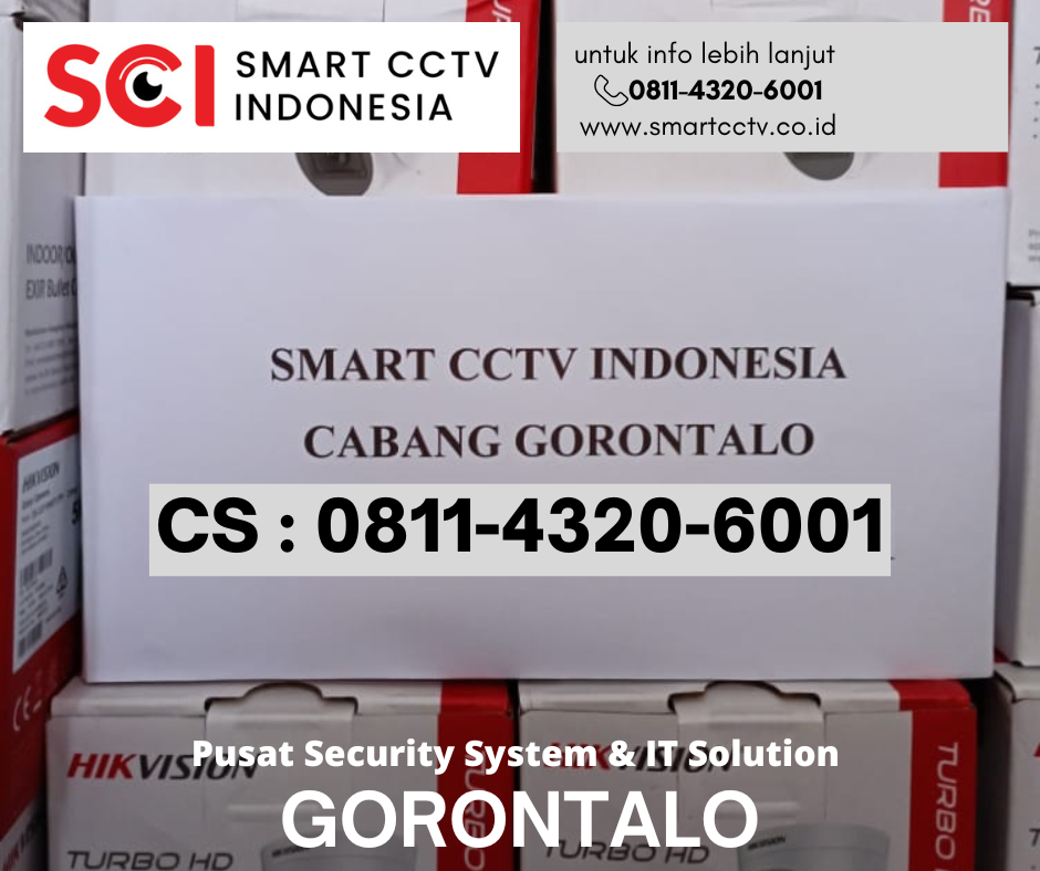 PASANG CCTV DI GORONTALO . 0811-4320-6001