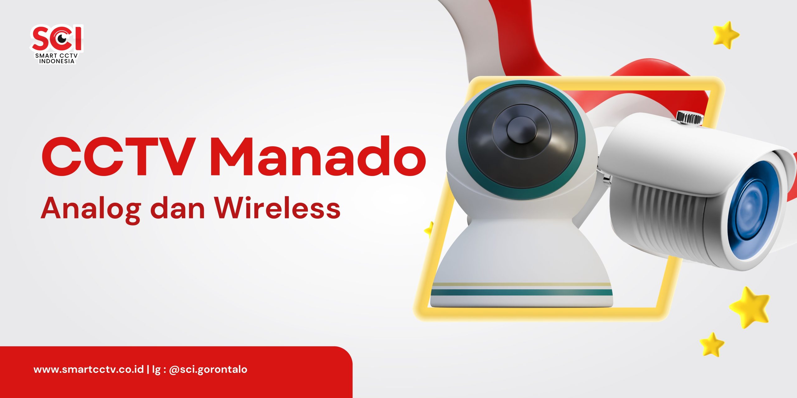 CCTV Manado Analog dan Wireless | PT SMART CCTV INDONESIA | +62 811-4320-6002